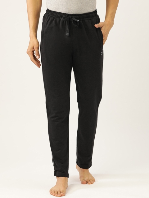 

Sweet Dreams Men Black Solid Cotton Lounge Pants