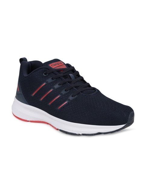 

Campus Men Navy Blue Mesh Running Shoes
