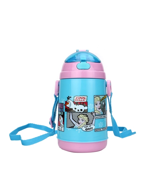 

Disney Blue & Pink Frozen Printed Sipper Water Bottle