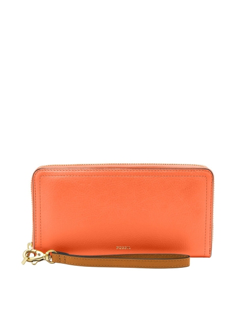

Fossil Orange & Pink Colourblocked Clutch