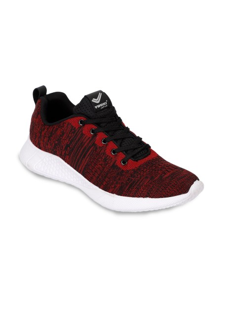 

Yuuki Men Red Mesh Running Shoes