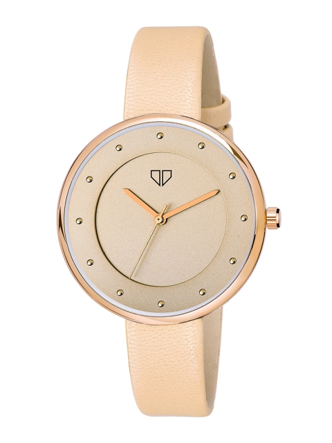 

Walrus Women Gold-Toned Venice III Analogue Watch WWTW-VNCE-III-060617