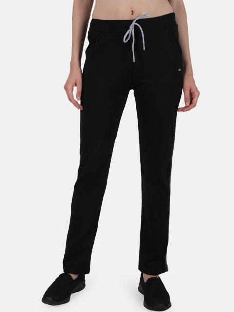 

Monte Carlo Women Black Solid Track Pants