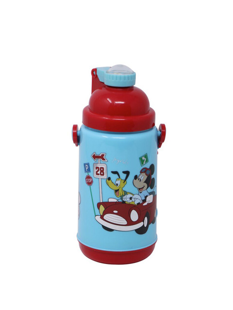 

Disney Kids Blue & Maroon Mickey & Goofy Printed Sipper Water Bottle 500 ml HMLZSB 20403