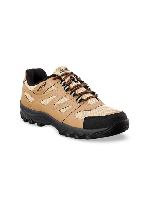 

Duke Men Tan Brown Trekking Shoes
