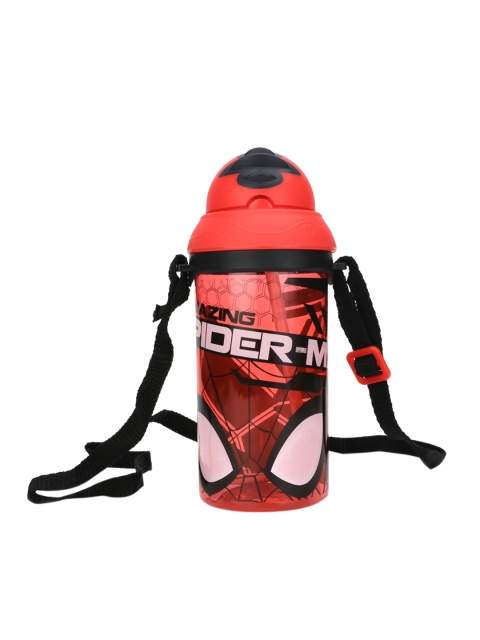 

Marvel Boys Red & Black Sustainable Spiderman Printed Water Bottle 400 ml