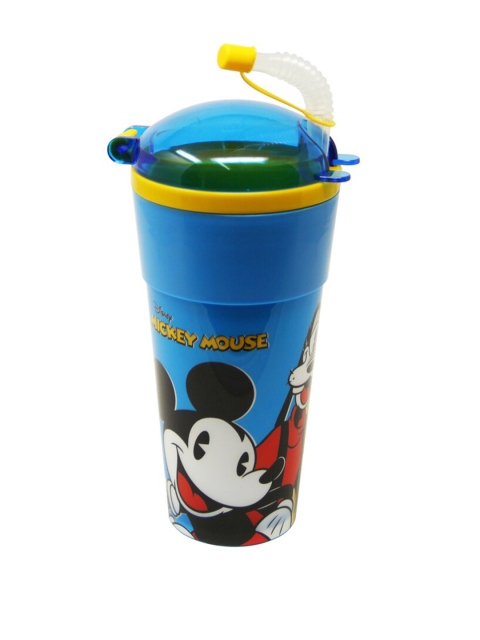 

Disney Kids Blue & Red Mickey Mouse Printed Water Bottle 470 ML
