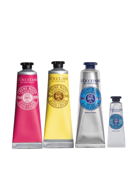 

L'Occitane en Provence 4 Pc Shea Hand Care Kit, Transparent