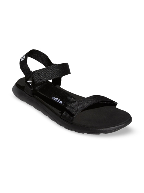 

ADIDAS Men Black Solid Sports Sandals