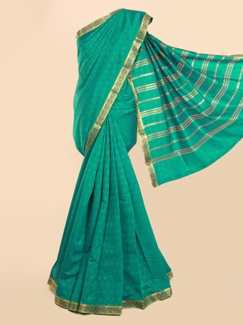 

Pothys Sea Green Woven Design Art Silk Saree