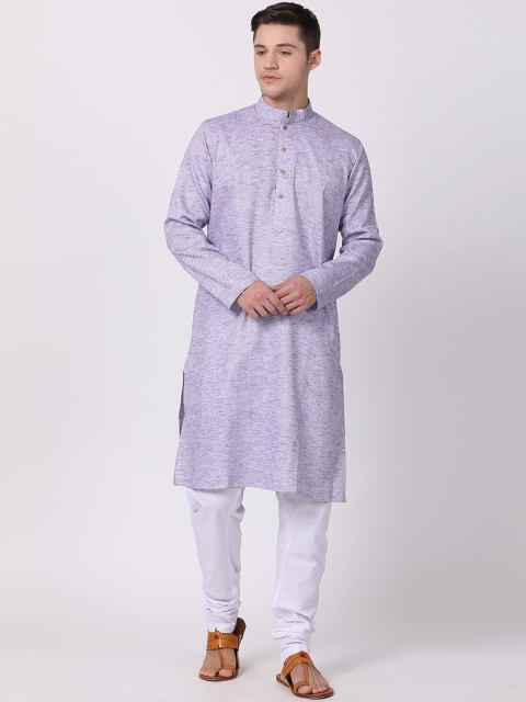 

TABARD Men Purple Kurta