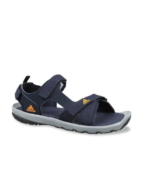 

ADIDAS Men Blue & Orange Solid Sports Sandals