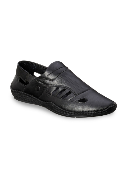 

Duke Men Black Shoe-Style Sandals