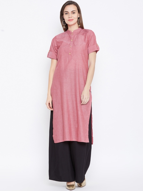 

One Femme Women Red Kurta