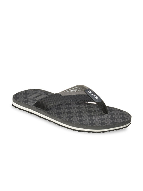 

Duke Men Grey Thong Flip-Flops
