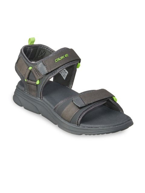 

Duke Men Grey Comfort Sandals