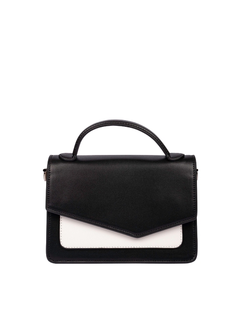 

HEATWAVE Black & White Colourblocked Clutch