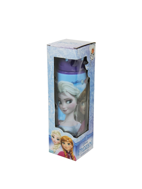 

Disney Girls Blue & Pink Frozen Printed Stainless Steel Water Bottle 750 ML
