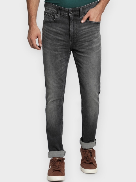 

Red Tape Men Charcoal Grey Skinny Fit Light Fade Jeans