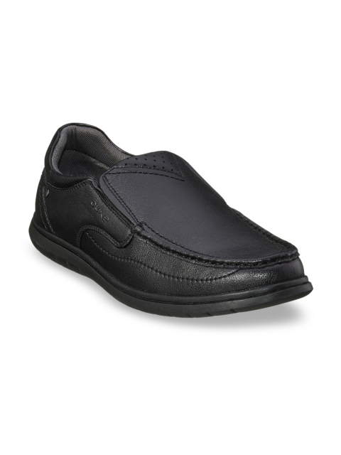 

Duke Men Black PU Loafers