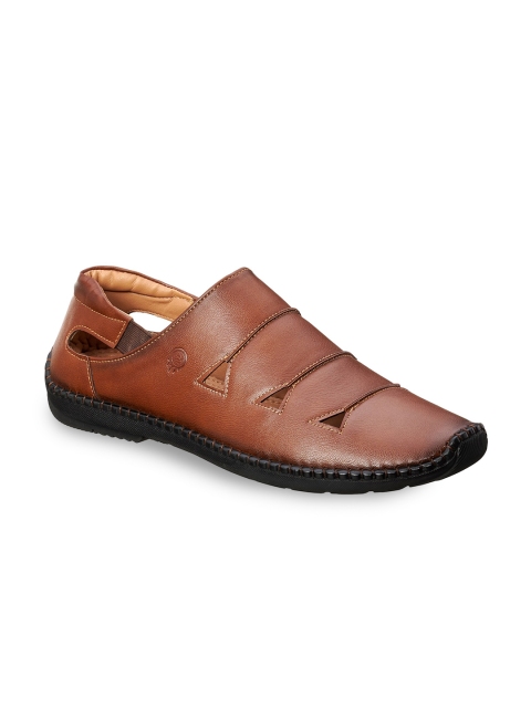 

Duke Men Brown Shoe-Style Sandals