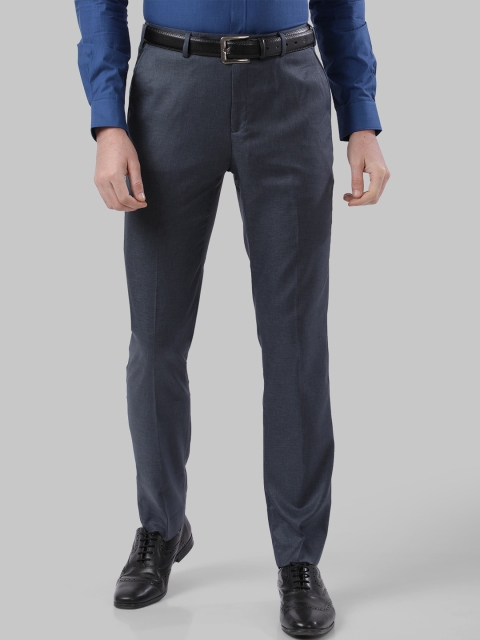 

Next Look Men Blue Formal Trousers