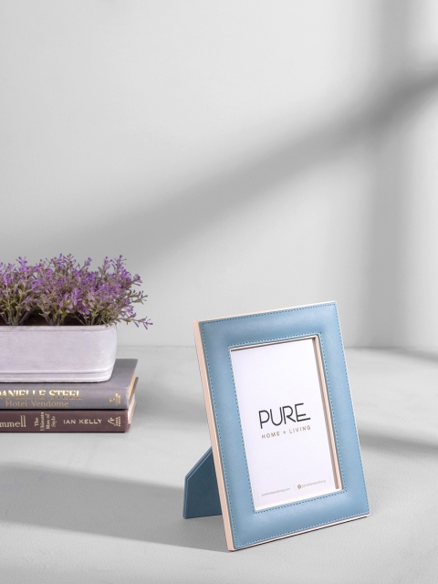 

Pure Home and Living Blue Textured Table Photo Frame