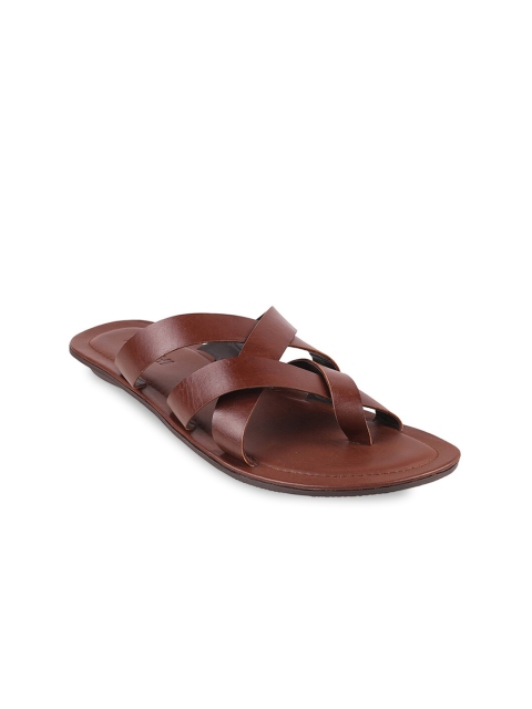 

Mochi Men Tan Comfort Sandals, Brown