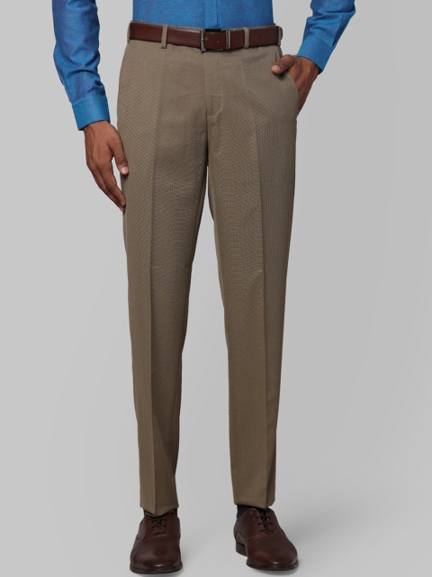 

Next Look Men Khaki Formal Trousers