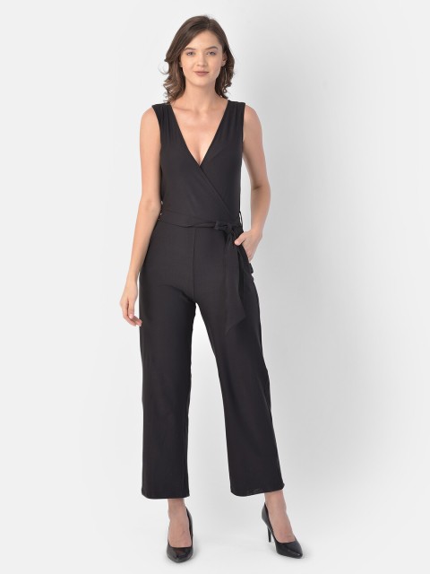 

Eavan Black Basic Jumpsuit
