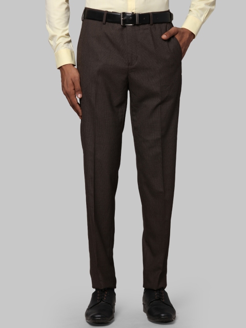 

Next Look Men Brown Formal Trousers