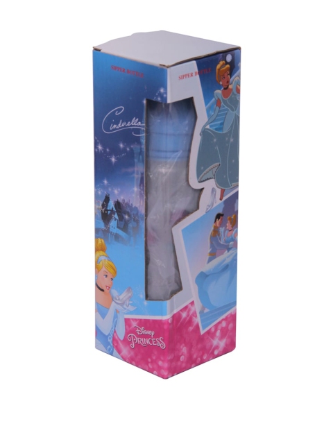 

Disney Grey & Blue Princess Cindrella Printed Sipper Water Bottle