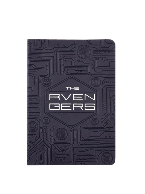 

Doodle Black & White Avengers Signs Notebook