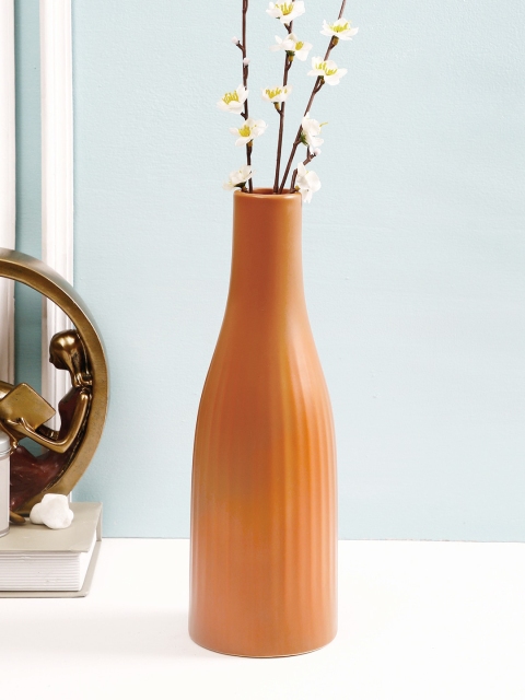 

TAYHAA Orange Handcrafted Ceramic Vase