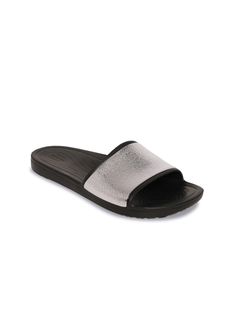 

Crocs Sloane Women Black Flip Flops