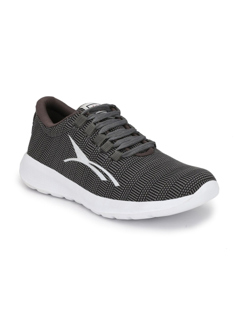 

HIROLAS Men Grey Textile Running Shoes
