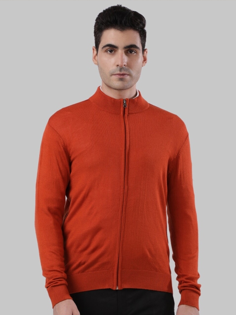 

Next Look Men Orange Solid Dark Orange Sweater