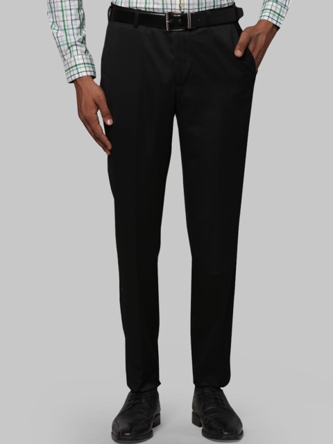 

Next Look Men Black Slim Fit Formal Trousers