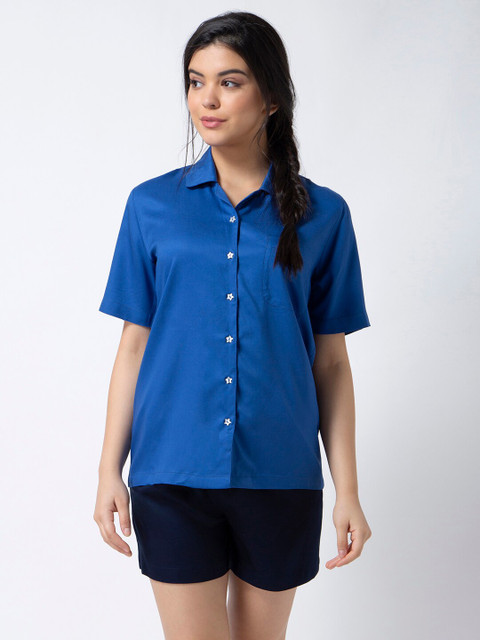 

ADORENITE Women Blue Night Suit