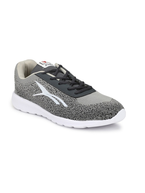 

HIROLAS Men Grey Textile Running Shoes