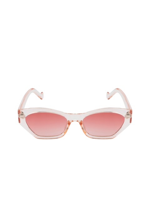 

Ted Smith Women Pink UV Protected Lens & Pink Cateye Sunglasses TS-IPEARLS_PINK