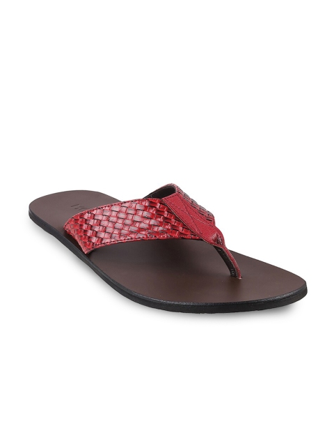 

Mochi Men Maroon Comfort Sandals