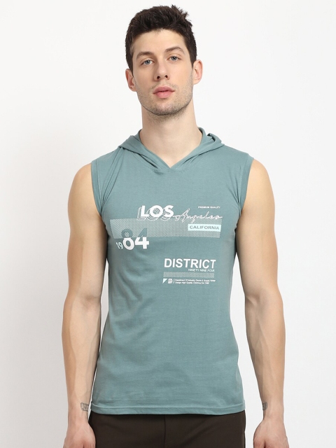 

V2 Value & Variety Men Green Typography Printed T-shirt