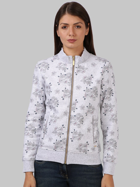 

Park Avenue Woman Women Grey Printed Sweatshirt