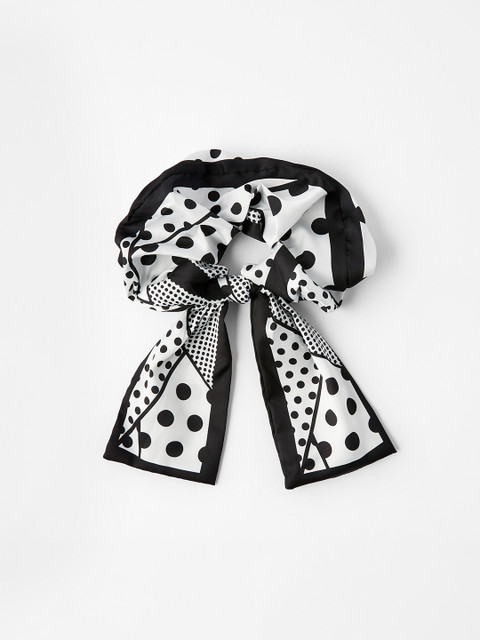 

Accessorize Women Black & White Ponytail Holders