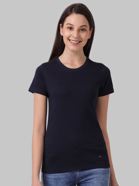 

Park Avenue Woman Women Blue 1 NA T-shirt Pockets Tshirts NA