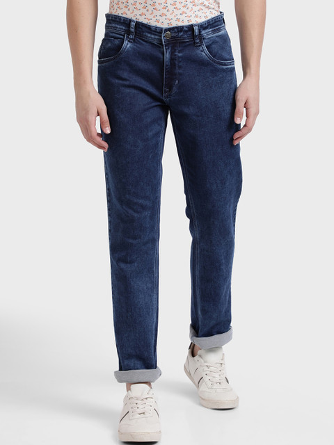 

ColorPlus Men Blue Tapered Fit Jeans