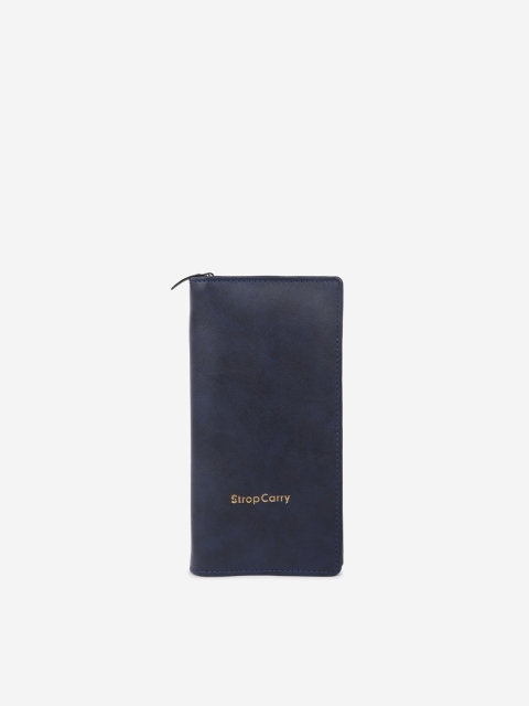 Stropcarry Blue Foldover Clutch