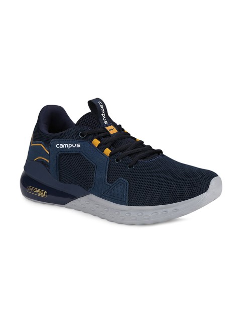 

Campus Men Blue Mesh Running Shoes