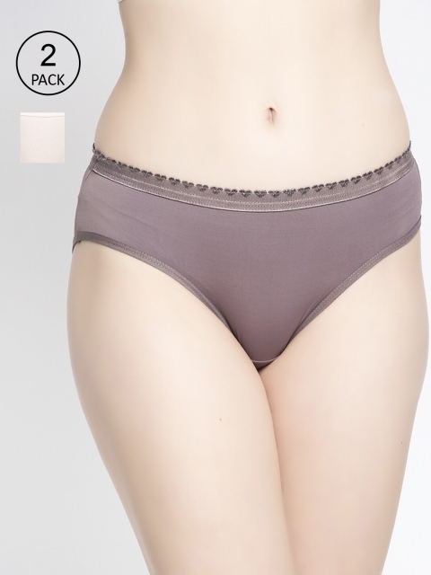 

GRACIT Women Pack Of 2 Assorted Seamless Briefs PW28-04-28